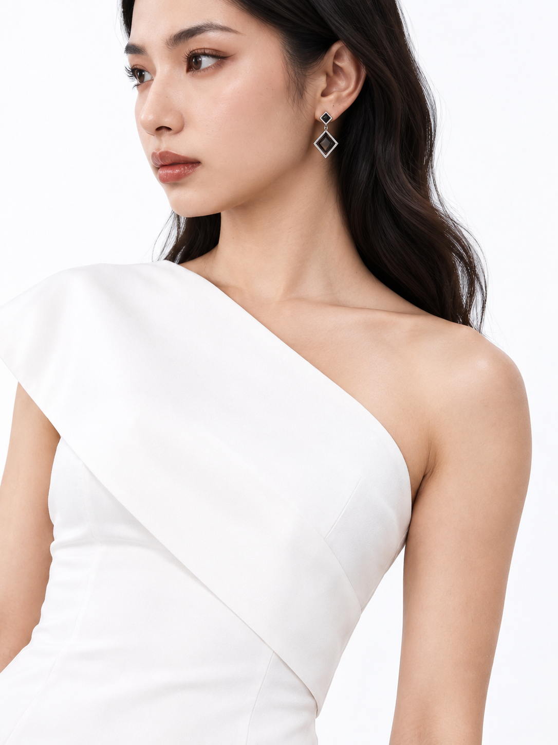 White dress, pose 4